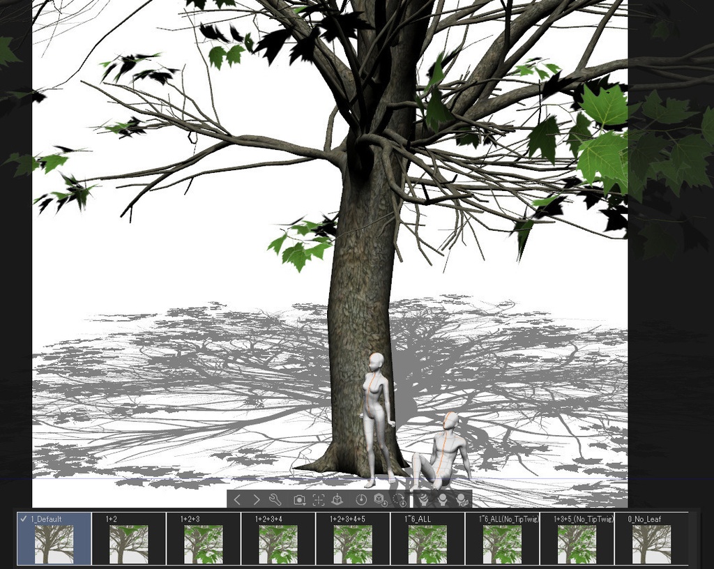 【3D】木 プラタナス v2.71