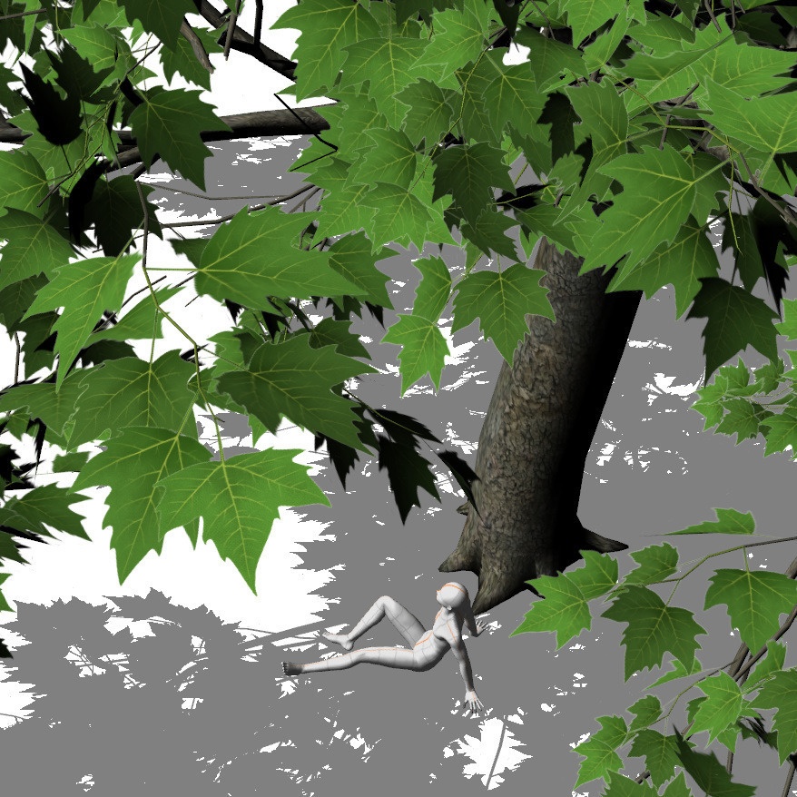 【3D】木 プラタナス v2.71