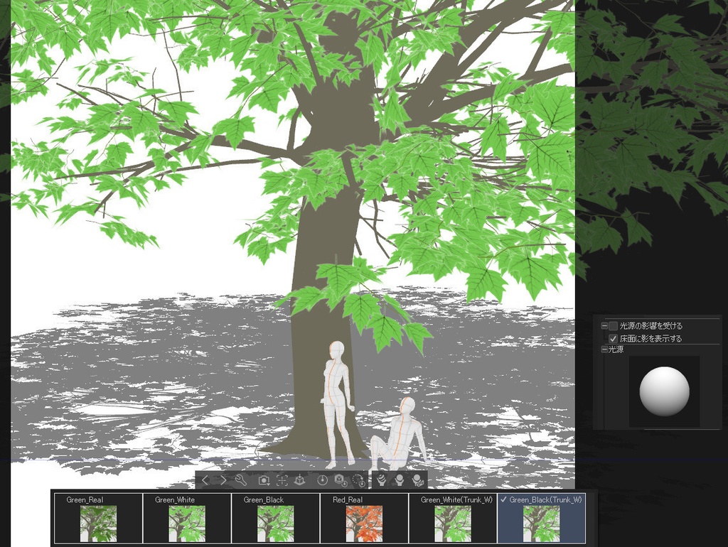 【3D】木 プラタナス v2.71