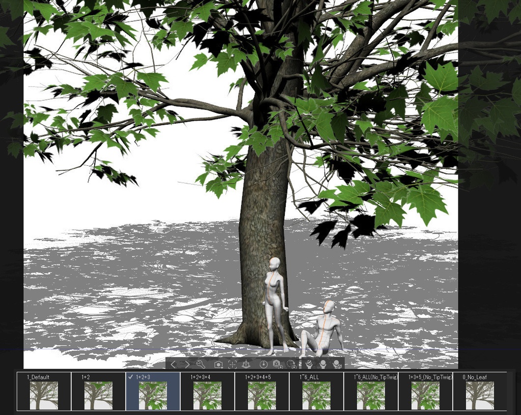 【3D】木 プラタナス v2.71