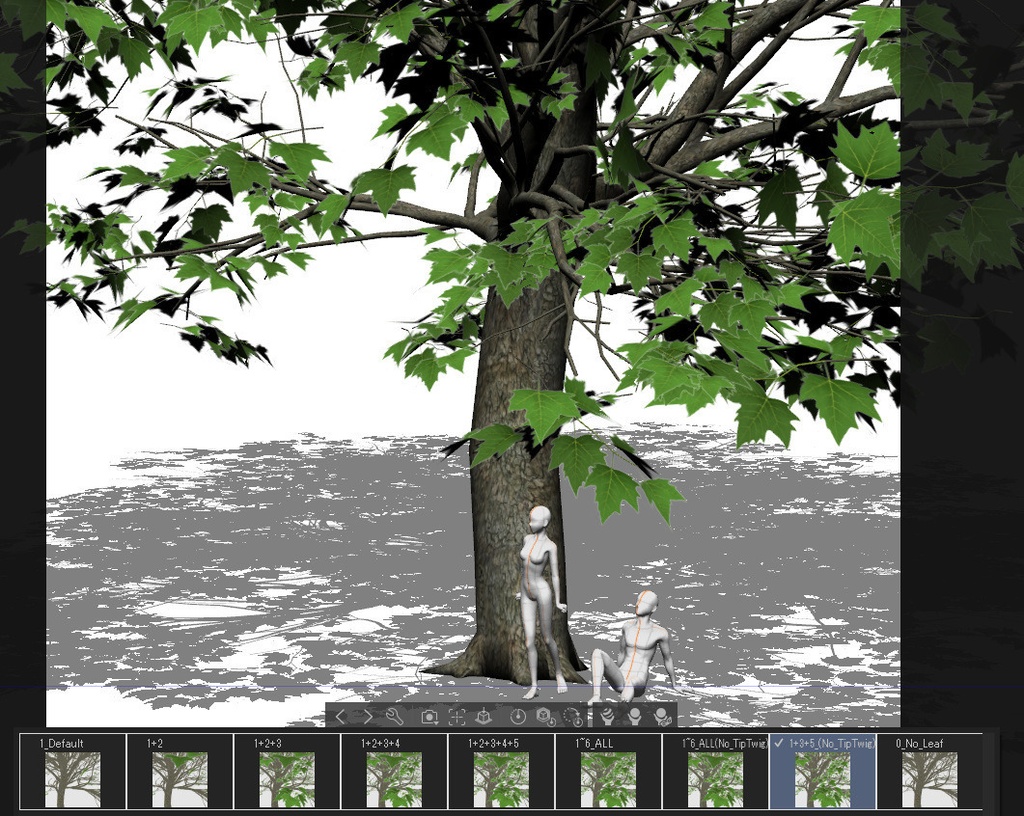 【3D】木 プラタナス v2.71