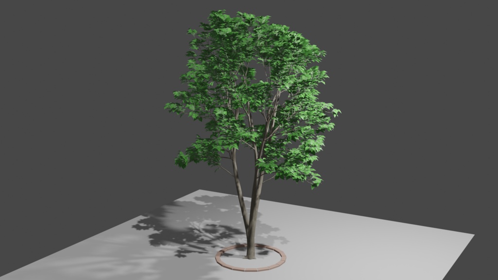 【3D】木 ヤマボウシ v1.30