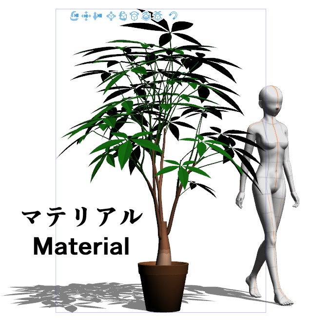 【3D】木 パキラ v1.40