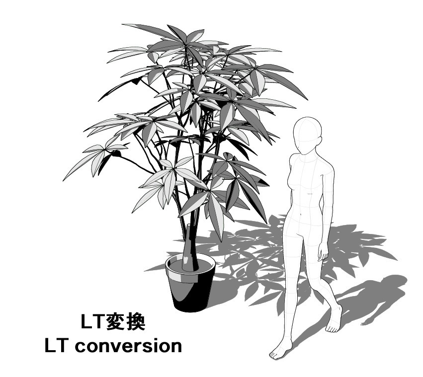 【3D】木 パキラ v1.40