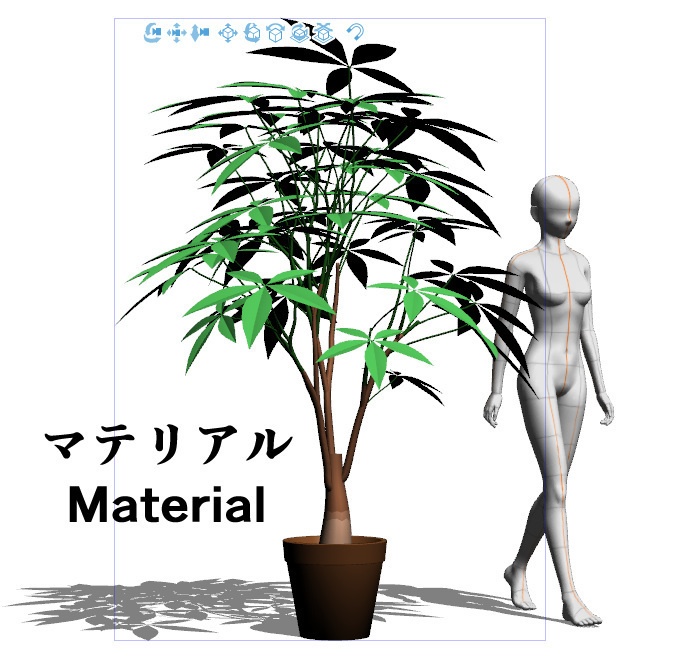 【3D】木 パキラ v1.40