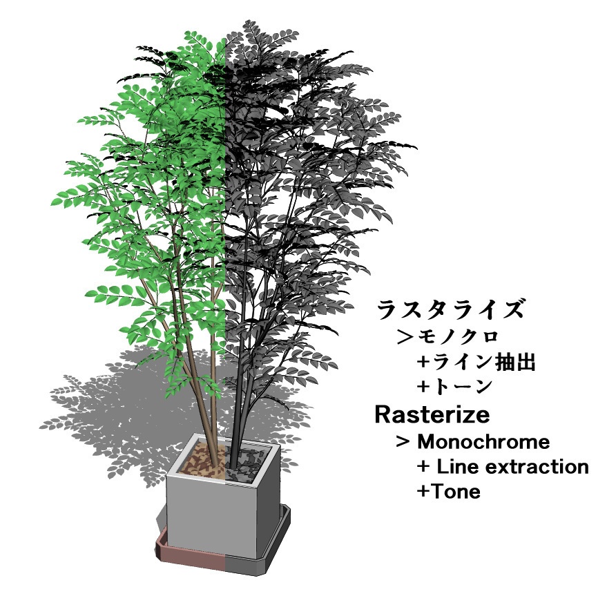 【3D】木 シマトネリコ v1.20