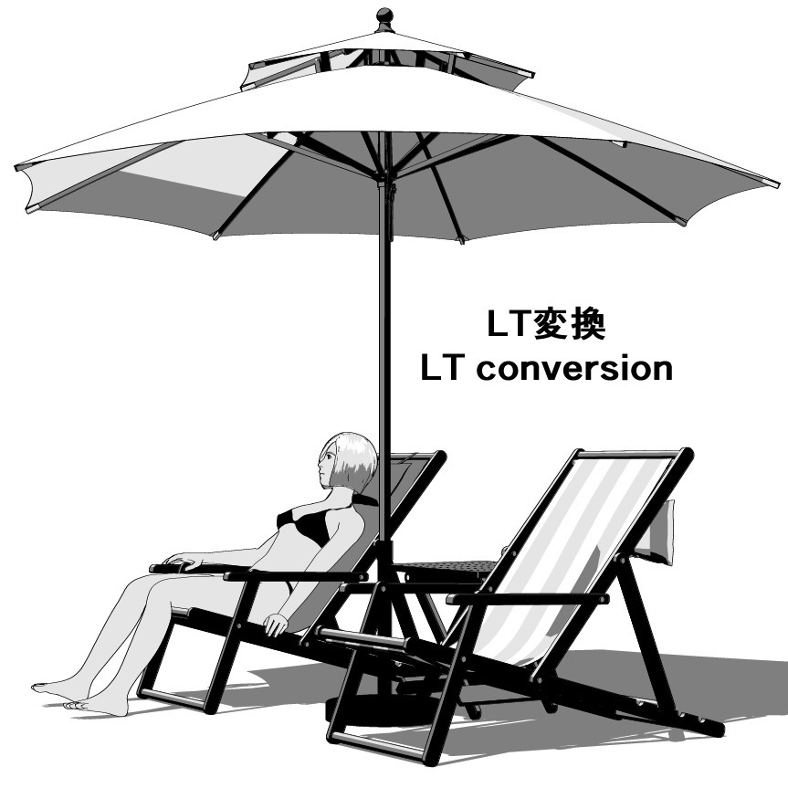 【3D】椅子ビーチチェア v1.3