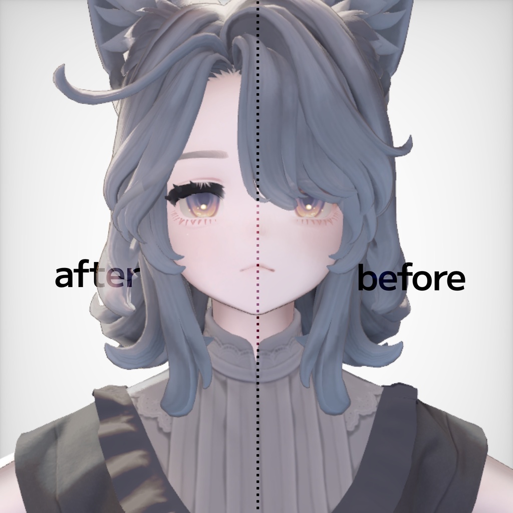 【マリシア / Marycia 】-Eyelashes Black- Makeup Texture