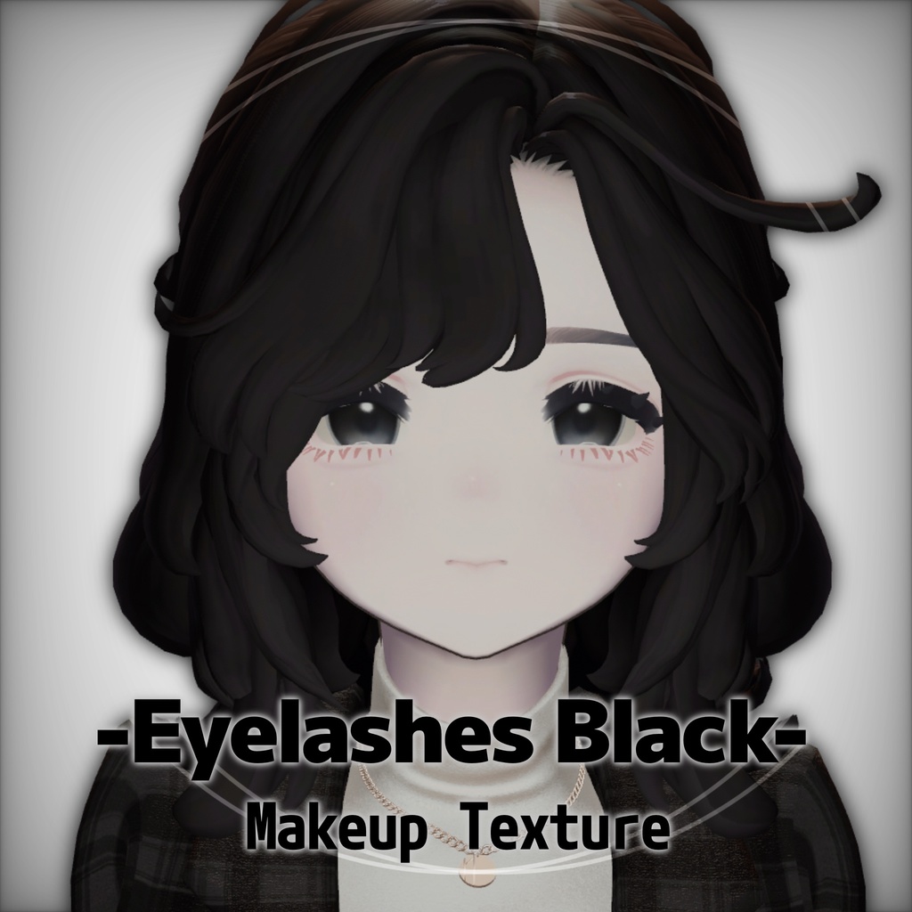 【マリシア / Marycia 】-Eyelashes Black- Makeup Texture