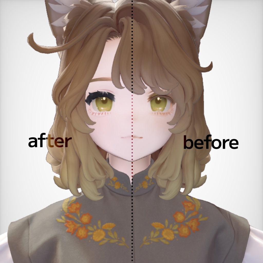 【マリシア / Marycia 】-Eyelashes Black- Makeup Texture