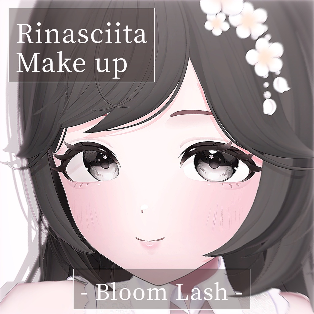 【 リナシータ / Rinasciita 】 - Bloom Lash  - Makeup Texture