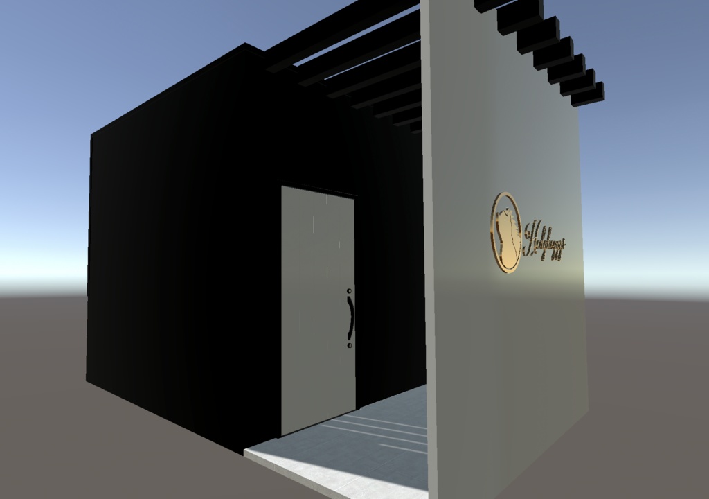 【cluster用ワールドアセット】TINY SUN ROOM【Collider等設定済】