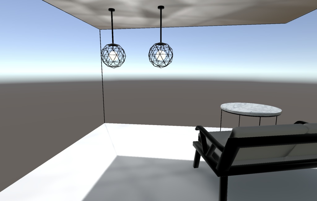 【cluster用ワールドアセット】TINY WAITING SPACE【Collider等設定済】