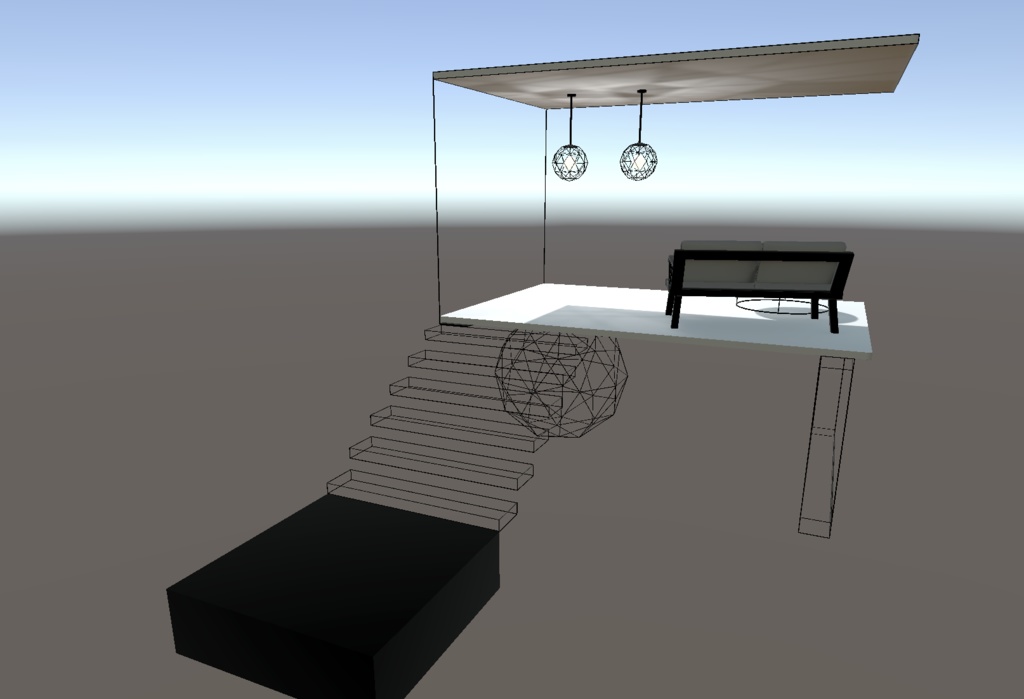 【cluster用ワールドアセット】TINY WAITING SPACE【Collider等設定済】