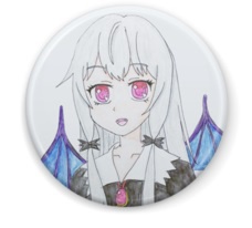 缶バッチ　となりの吸血鬼さん／ソフィー・トワイライト