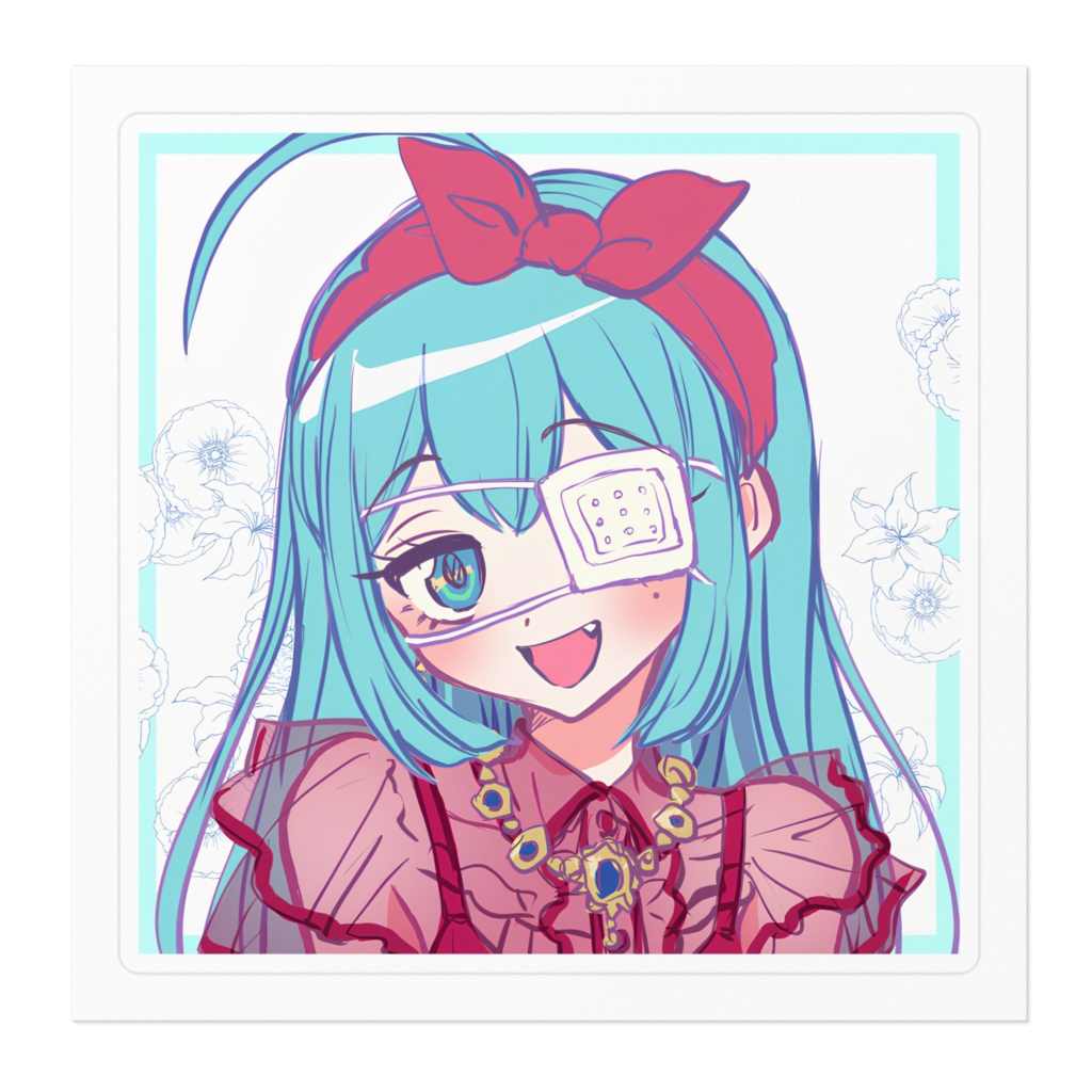 まりンアイコンステッカー C