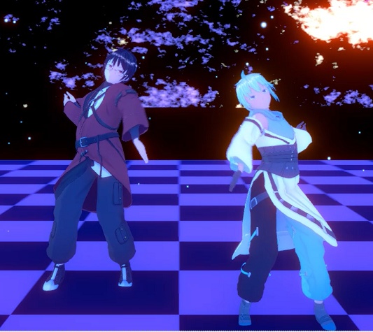 【VRoid衣装】和パンク風セット