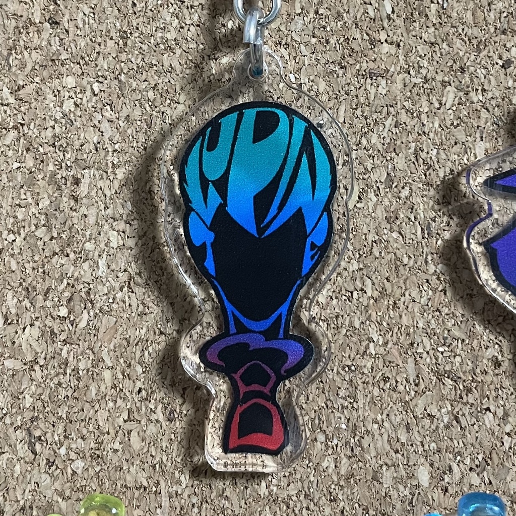 【ルパン】シルエットデザイン アクリルキーホルダー