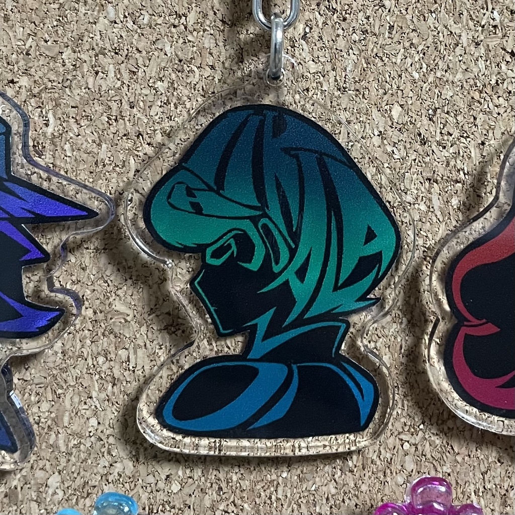 【五ェ門】シルエットデザイン アクリルキーホルダー