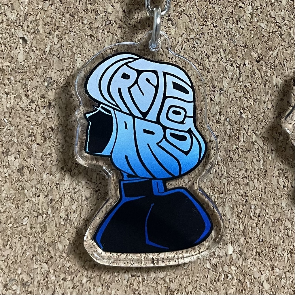 【クラリス】シルエットデザイン アクリルキーホルダー