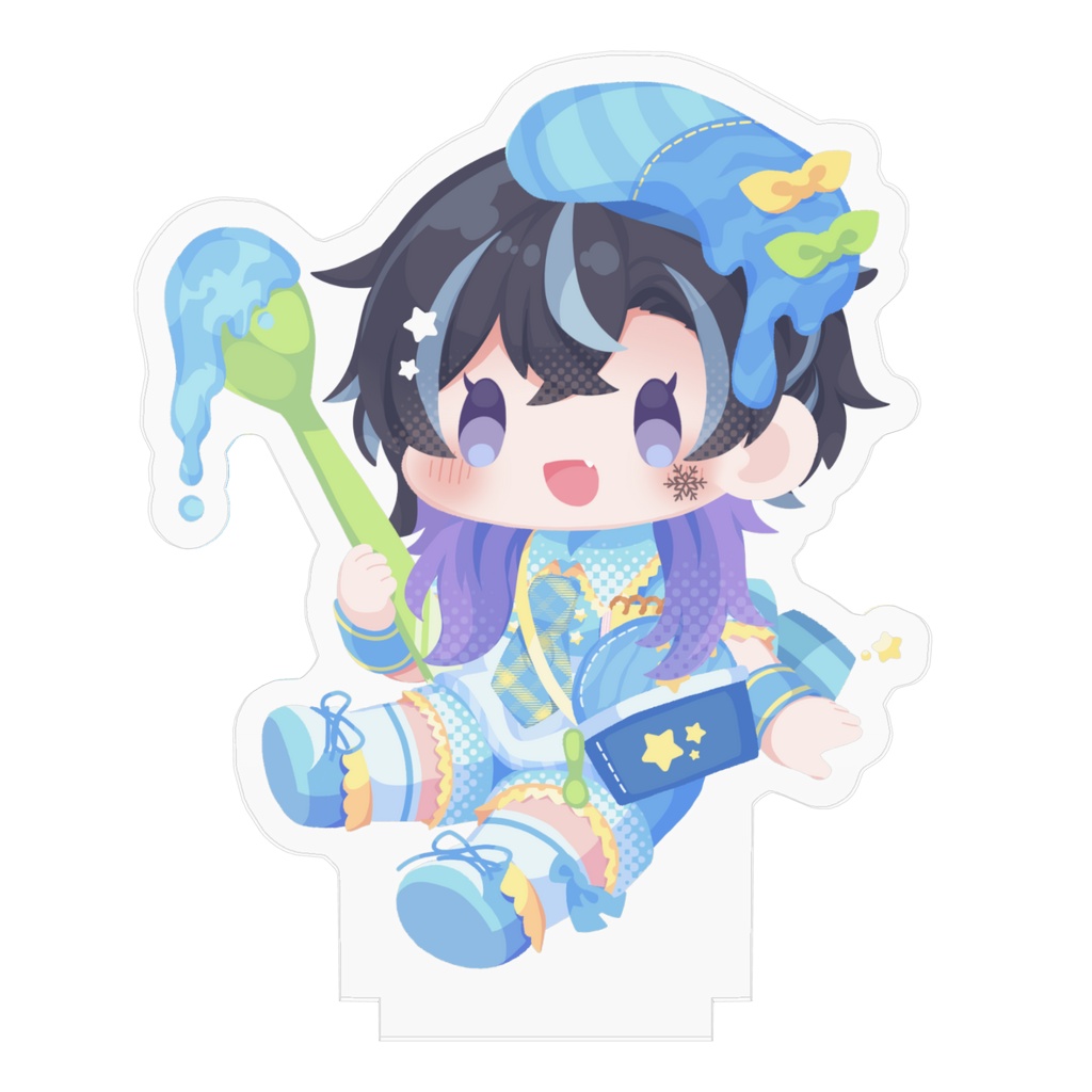 【期間限定】ソフトクリームすいすい・アクリルフィギュア