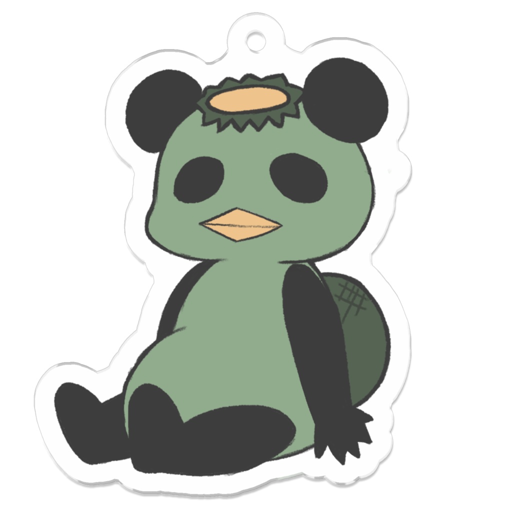 かっぱんだアクリルキーホルダー