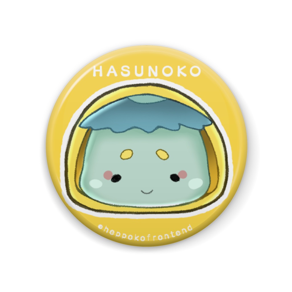 はすのこ印の缶バッジ