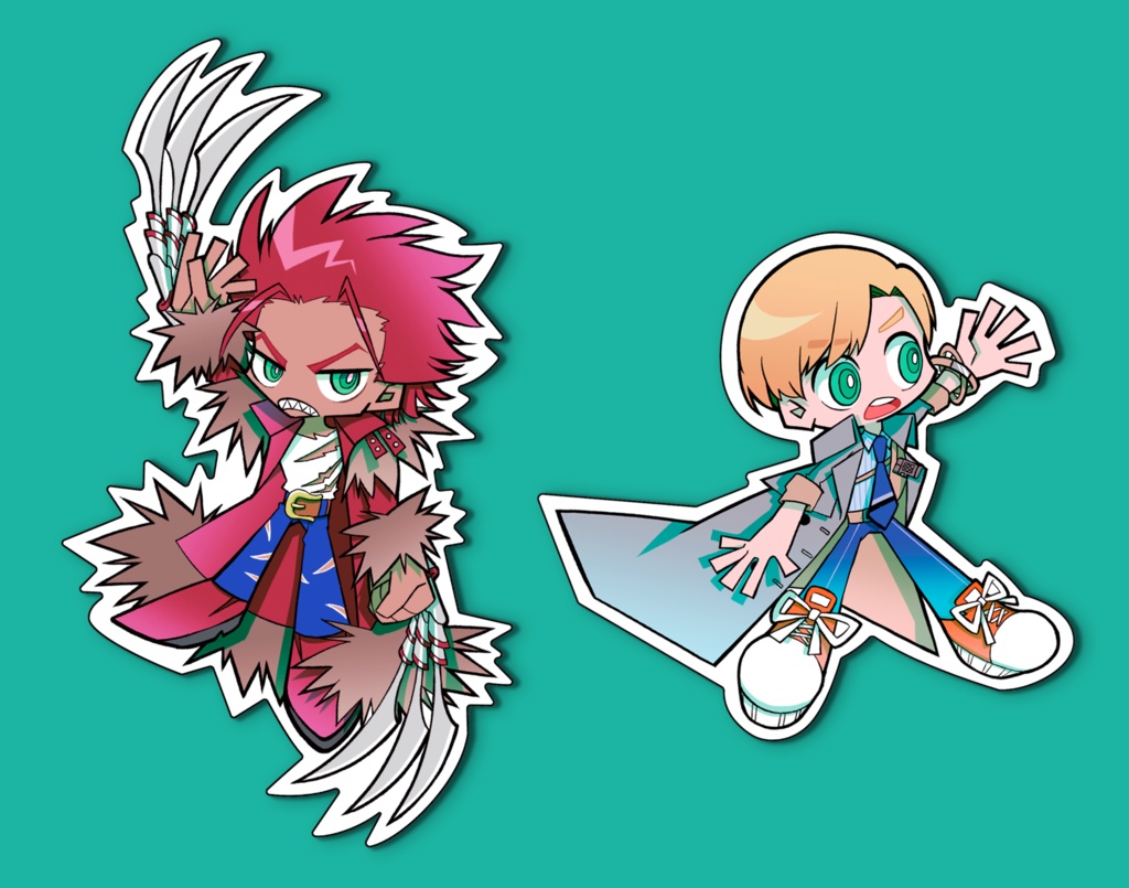 アーロン＆ルーク　アクリルキーホルダー