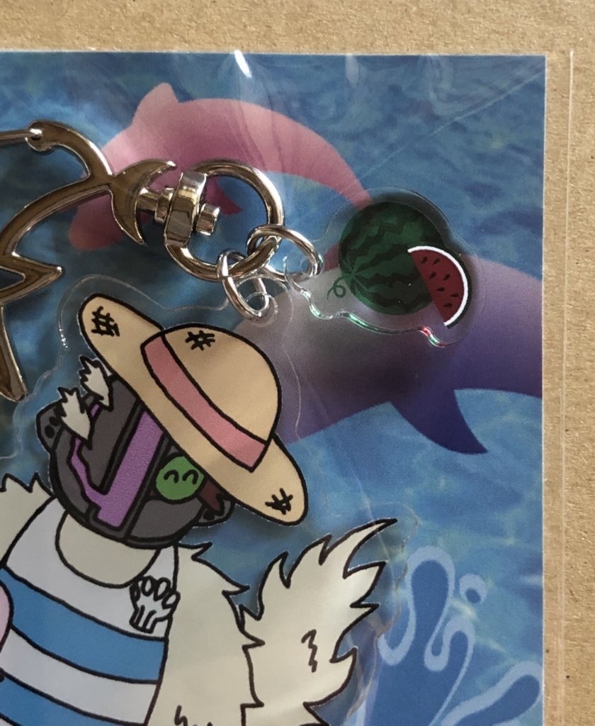 サマー祝ボアクリルキーホルダー