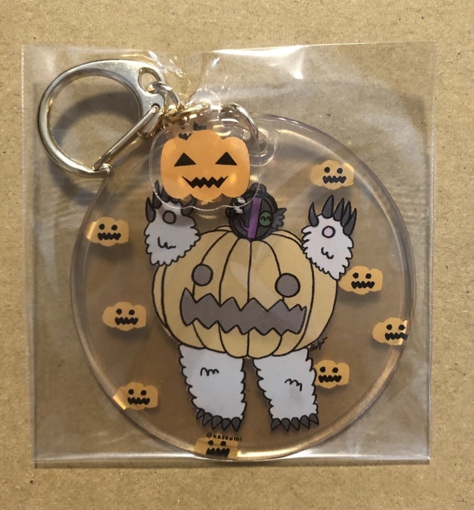 カボチャ祝ボチャン2021ビニールチャーム