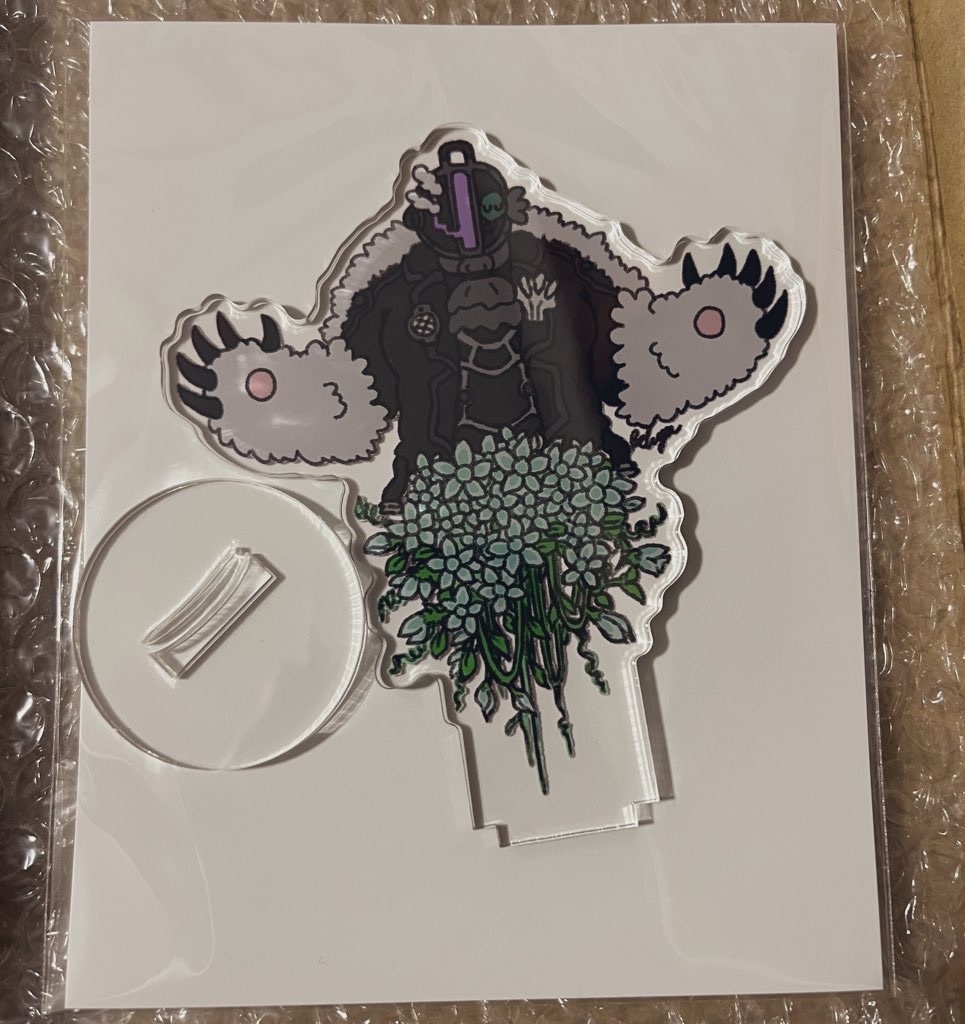 祝ボアクリルスタンド(祝福の花束)