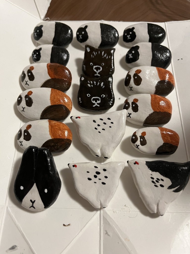 手作りブローチ モルモット