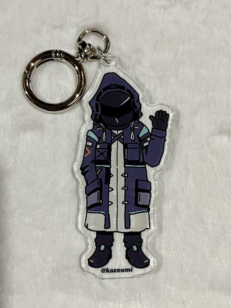 デフォルメアクリルキーホルダー