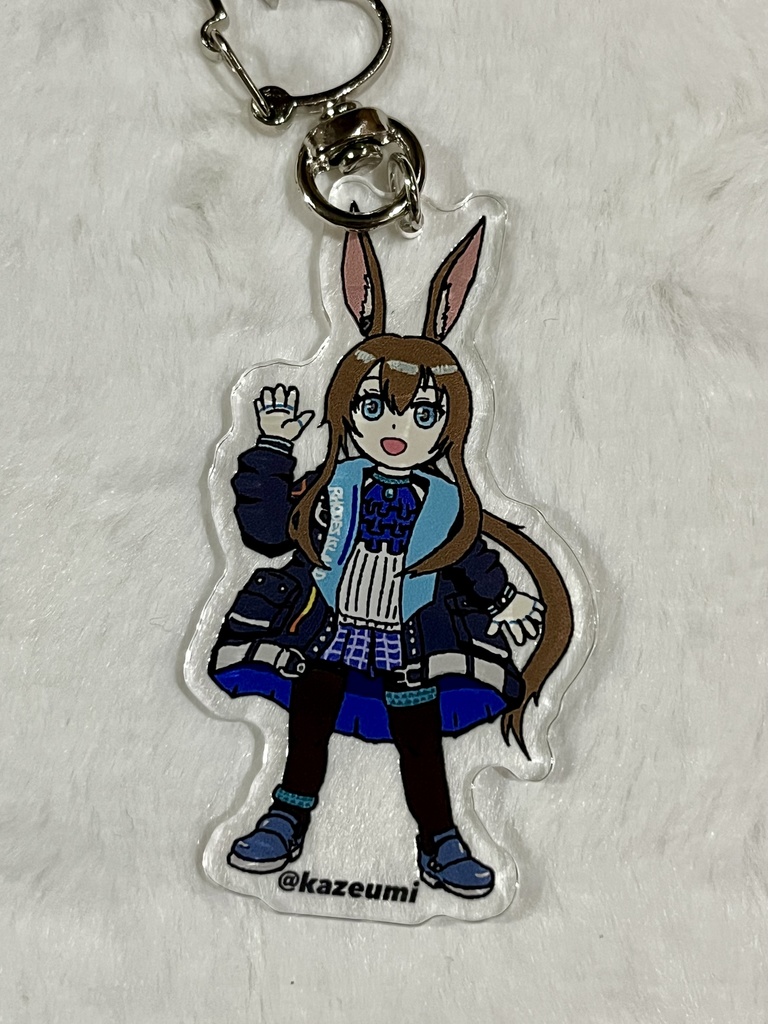 デフォルメアクリルキーホルダー