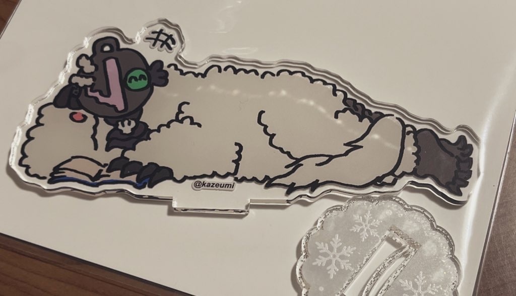 くつろぎ祝ボアクリルスタンド
