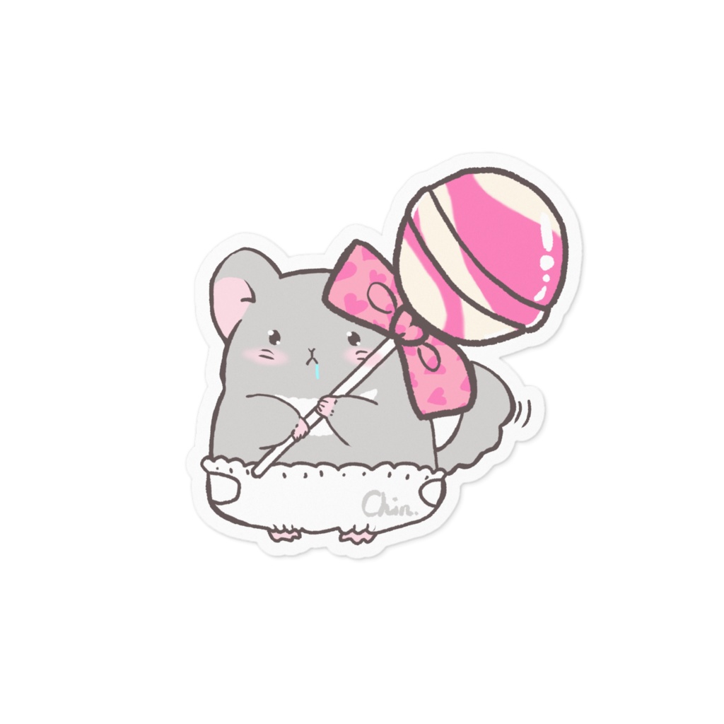 チンチラのちん(大好きな飴ちゃん)
