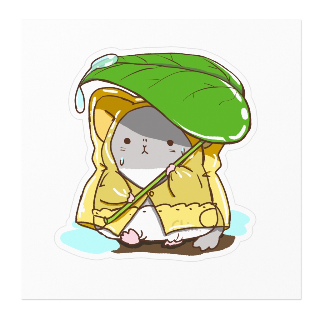 チンチラのちん(雨の日ver.2)