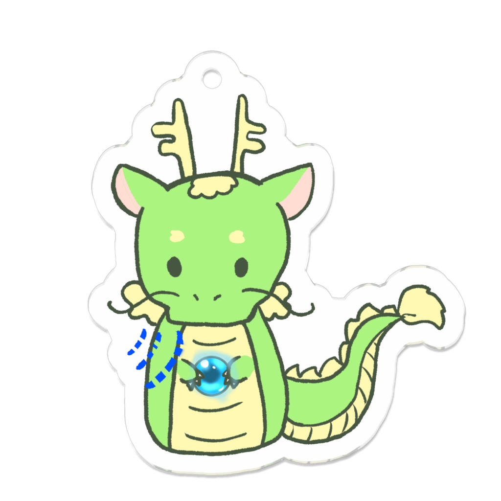 通信龍インターネットドラゴン 受信龍アクキー