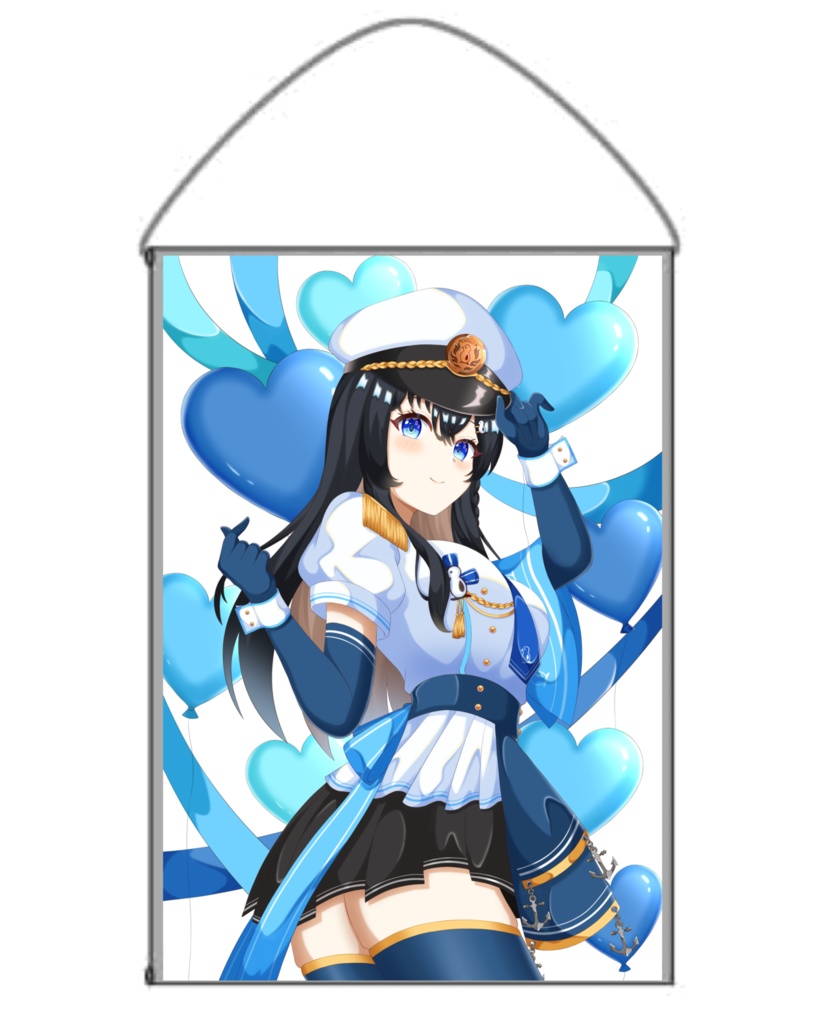 1周年記念タペストリー