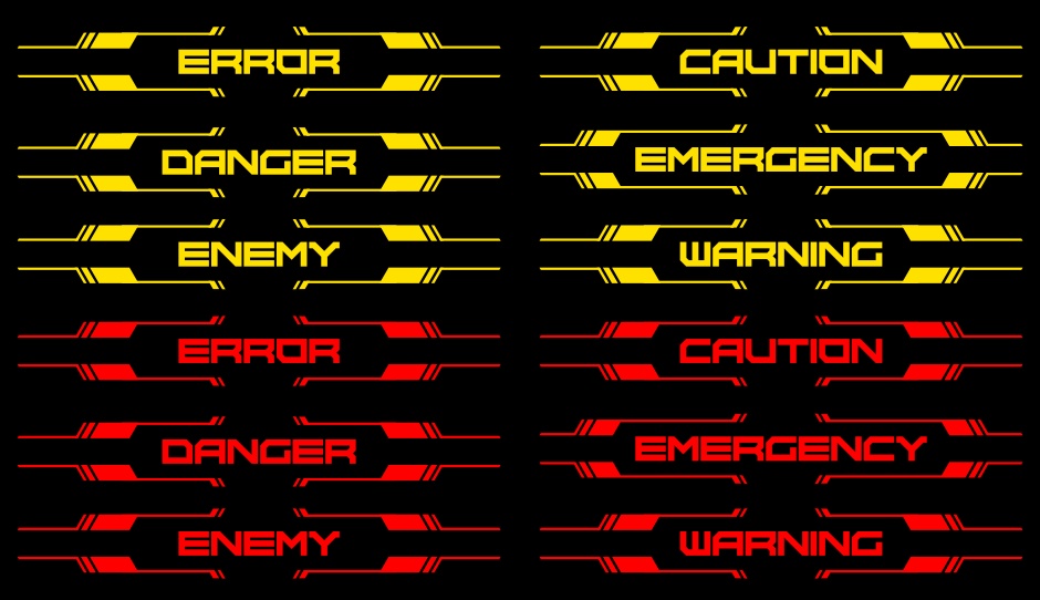 【無料】サイバーカットイン素材【ココフォリア想定】