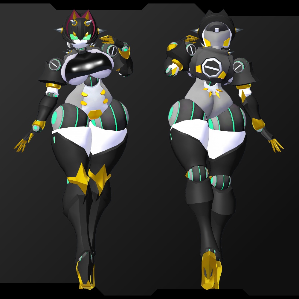 【ソティアさん対応パーツ】Spikilla【VRChat想定】