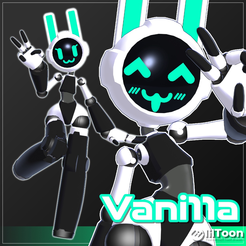【オリジナル3Dモデル】Vani11a【VRChat想定】