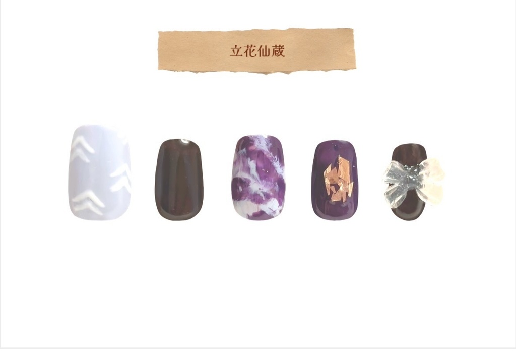 【忍たま】6年生&利こまネイルチップ