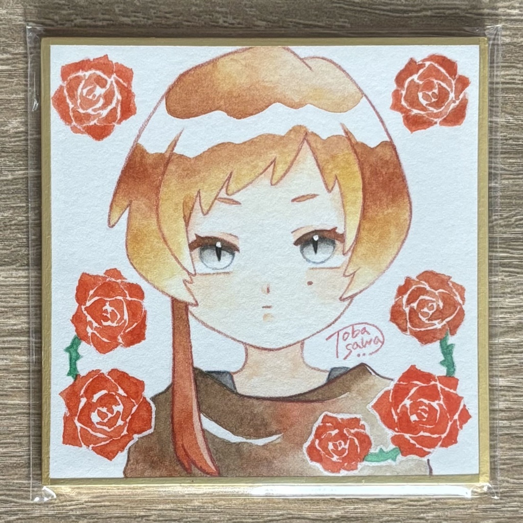 【豆色紙】花の子(暖色)【2025/08】