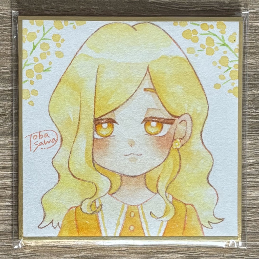 【豆色紙】花の子(暖色)【2025/08】