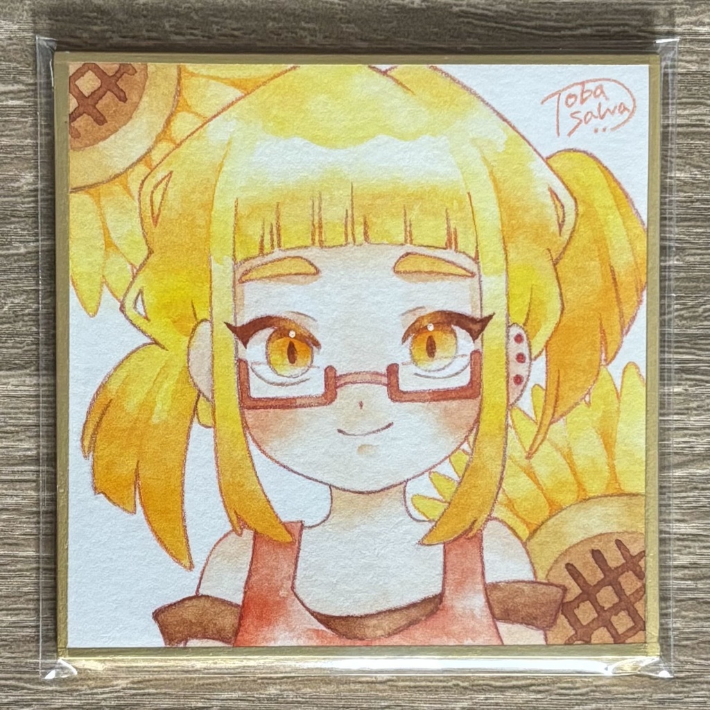 【豆色紙】花の子(暖色)【2025/08】