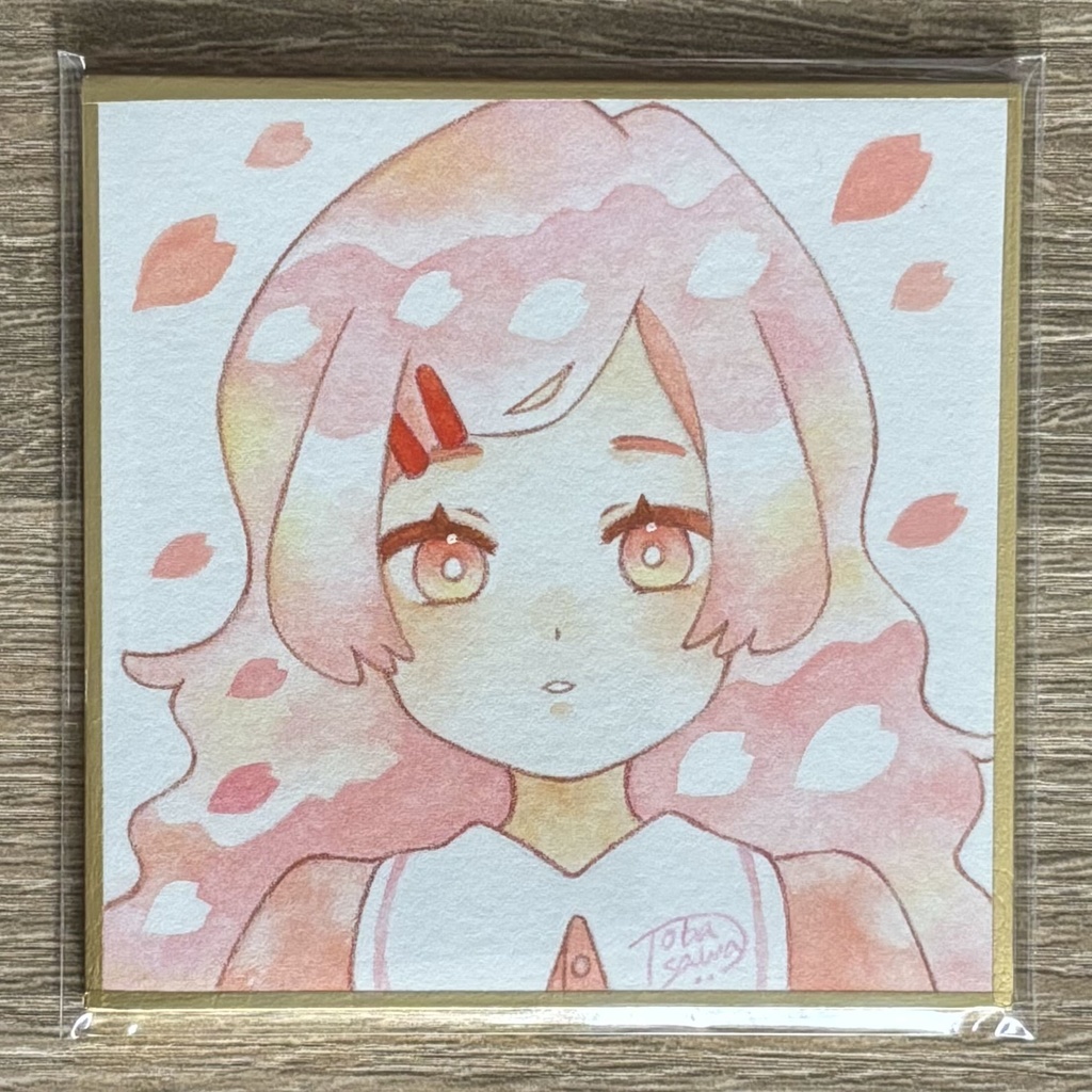 【豆色紙】花の子(暖色)【2025/08】