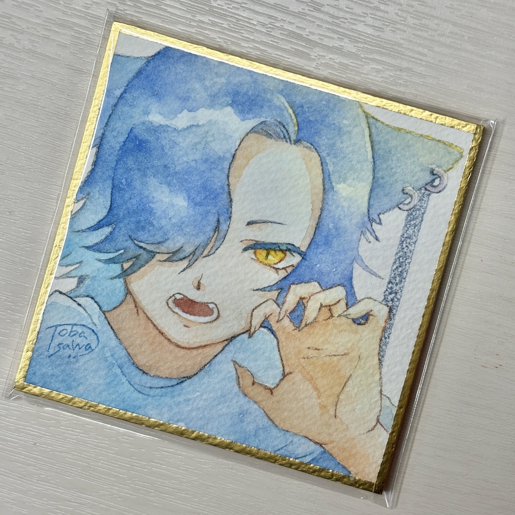 【豆色紙/原画】秋の子(全5種)【2025/10】