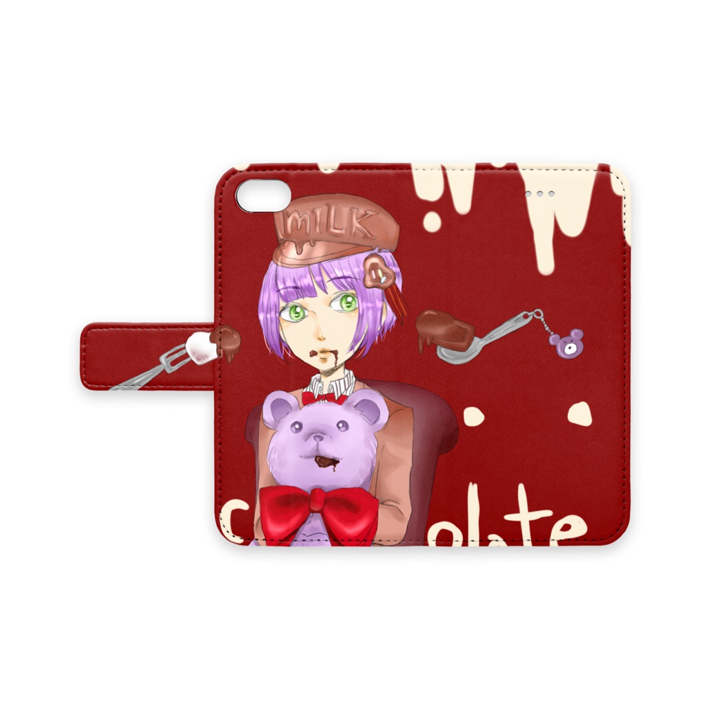 chocolate★BOY iPhoneケース 手帳型