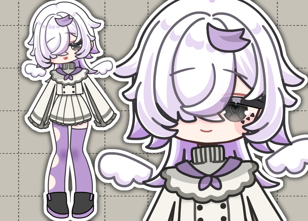 【限定1点】天使くんちゃん【Live2D+3Dモデル】